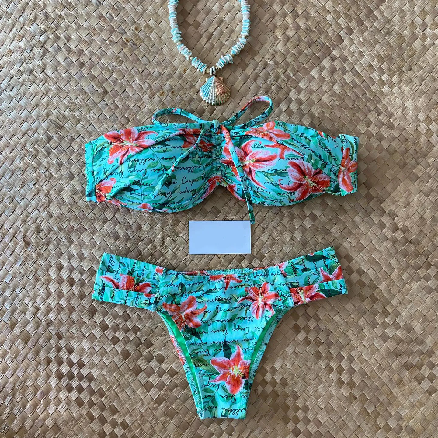 Fashionable Resort Style Chest-Wrap One-piece Swimsuit